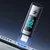 USB-C v Lightning OTG adapter Mcdodo Wales Series OT-6100 36W, LED prikazovalnik, E-Mark čip - black