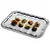 APS Servirni pladenj / 53x32cm / srebrn / Party