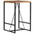 Barski stol od masivnog obnovljenog drva 70 x 70 x 106 cm