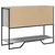 Konzolni stol boja hrasta 100 x 35 x 74,5 cm konstruirano drvo