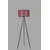 Opviq Podna lampa Fisco, 155 cm, E27, Crna