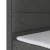Livetastic BOXSPRING POSTELJA 180 cm  x 200 cm , les, kovina, umetna masa, tekstil antracit