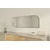 Hanah Home Ogledalo Arni, Crno