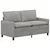 Sofa Svjetlosiva 156 x 81 x 87,5 cm Baršun
