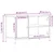 TV ormar Crni hrast 80 x 40 x 50 cm Konstruirano drvo
