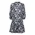 BLUE SEVEN Dolga srajca temno modra/bela