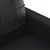 3-dijelni set sofa s jastucima crna od umjetne kože