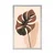 Plakat abstraktne botanične oblike monstera - 40x60 no frame
