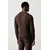 Gant Pulover 8050601 Temno rjava Regular Fit