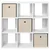 Kreveta s ladicama Bijelo 88,5 x 29 x 84,5 cm