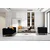 Atelier del Sofa Trosed Bellino 89x75x222cm Crno-Zlatni
