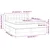 Vidaxl Box spring postelja z vzmetnico temno zelena 140x200 cm žamet