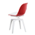 Hanah Home Set trpezarijskih stolica Eos P Red, 2 komada, Beli