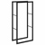 Stalak za drva crni 55x30x116 cm čelik