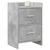 vidaXL Posteljne mize 2 pcs Betonsko siva 40 x 30 x 60 cm