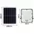 LED prigušiva solarni reflektor LED/100W/3,2V 5000K 10500 mAh IP65 crna + daljinski upravljač