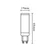 LED prigušiva sijalica G9/6W/230V 2800K