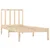 shumee vidaXL Posteljni okvir brez vzmetnice 75x190 cm masiven borov les