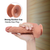 Shequ Haydon Dildo with 20 Vibration Modes and Clitoris Stimulator Skin