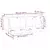 TV ormar za zid 78,5 x 31 x 30 cm Dimljeni hrast
