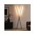 HOME LIGHT Solea 140 LED podna lampa crna