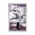 Plakat drevo obdano z oblaki - 30x45 white