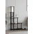 Opviq Podna lampa Escaleras, 150 cm, Crna