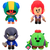 P.M.I. Brawl Stars Action Figures 11.5cm (S1)