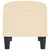 Vidaxl Klop krem 70x35x41 cm blago