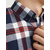 JACK & JONES Muška karirana košulja 12235982, Teget