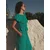 Next Bluza  smaragd / temno zelena / roza