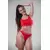 POMIRISHI BAMBOO UNDERWEAR Ženski top, Crveni