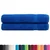 shumee Premium brisače 2 kosa modra 100x200 cm 600 g/m2 100 % bombaž