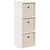 Kreveta s ladicama Bijelo 25,5 x 22 x 69,5 cm