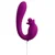 Javida Vibrator with Double Rotation Purple