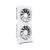 XFX Grafička kartica Radeon RX 9060 SWFT Gaming Edition, 8GB, GDDR6, Bela