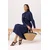 Trendyol Modest Ženska haljina Tctss26Eb00122, Tamnoplava