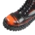 Usnjen škorenj unisex - STEADY´S - STE/10_orange