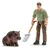 Schleich SLH42476 Schleich Wild Life - Helikopter za reševanje živali, figurice za otroke 3+