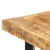 Barski stol 150 x 70 x 107 cm od grubog drva manga