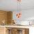 Opviq Luster Duz-195, 75-110cm, 45 cm, 3xE27, Narandžasti