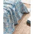 Madame Coco Set letnje posteljine Adorlee, 3 komada, Pamučni, 150x220cm,Plavo-narandžasti