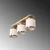 Opviq Luster Way-11635, 66x15x21 cm, 3xE27