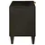 TV ormar Crna i zlatna 80 x 33 x 46 cm Konstruirano drvo