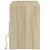Zidni TV ormarić LED boja hrasta sonome 130 x 31 x 45 cm
