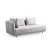 Atelier del Sofa Ugaona garnitura Floransa, 310x265 cm, Svetlo-siva