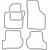 Textile car mats Seat Leon 2004-2008