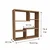 Hanah Home zidna polica Myra09, 70,8 cm, atlantski bor
