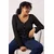 Trendyol Curve Ženska bluza Tbbaw26Af00068, Crna