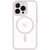 Hibridni ovitek PastelMag z magnetom MagSafe za iPhone 14 Pro - light pink